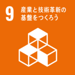 SDGsアイコン９産業と技術革新の基盤をつくろう