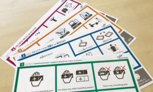 保安検査場コミュニケーション支援ボード