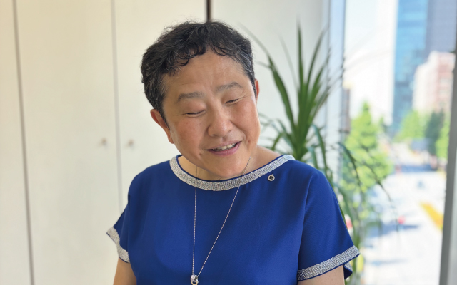 筆者、芳賀優子の写真