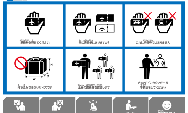 障害者向け成田空港コミュニケーションツール